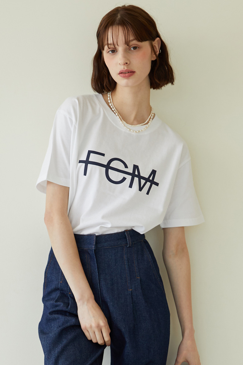 FCM T-shirt WH NA