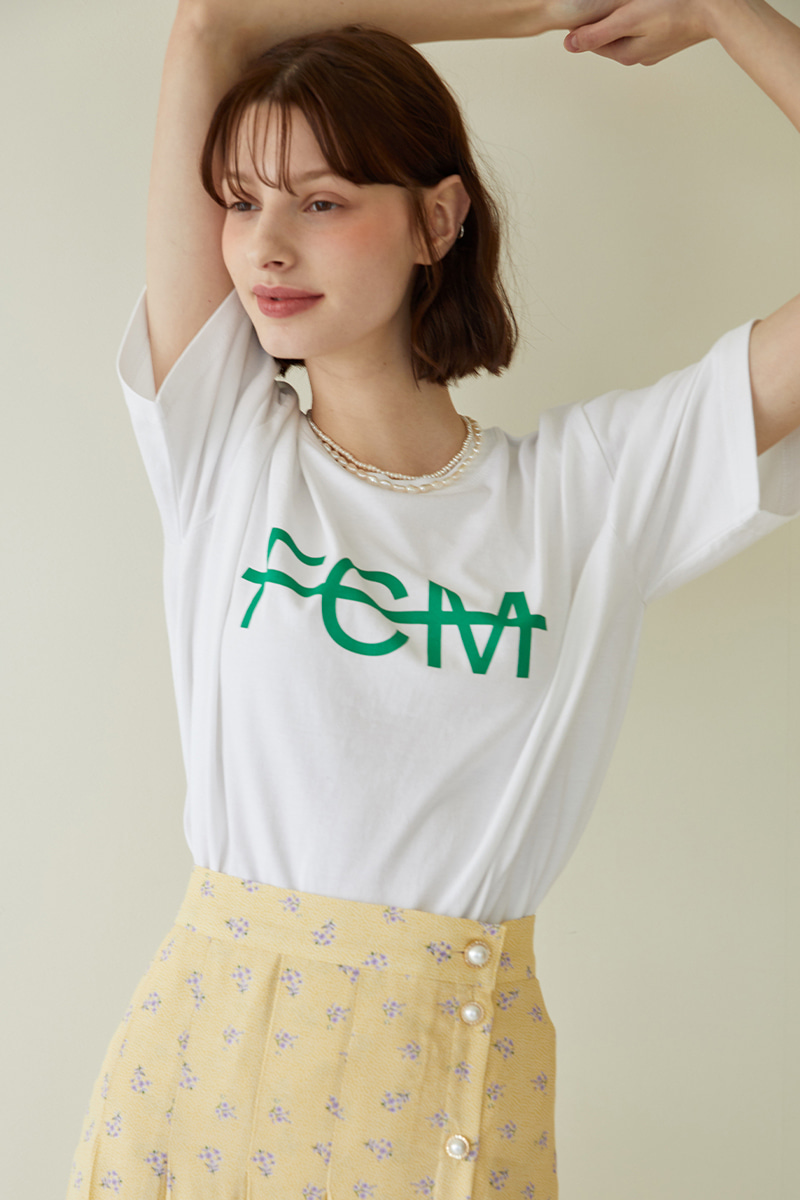 FCM T-shirt WH GN